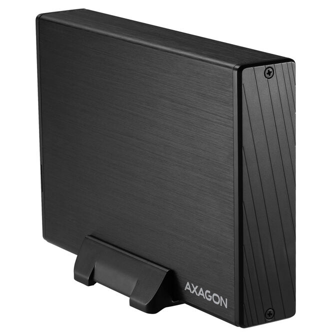 AXAGON EE35-XA3 externes 3,5"-Geh&auml;use, USB 3.0, SATA II, Aluminium - schwarz image number 1
