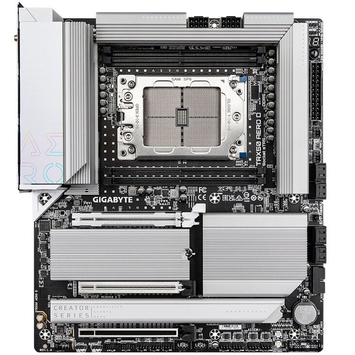 GIGABYTE TRX50 Aero D, Sockel sTR5, AMD TRX50, E-ATX - DDR5 image number 2