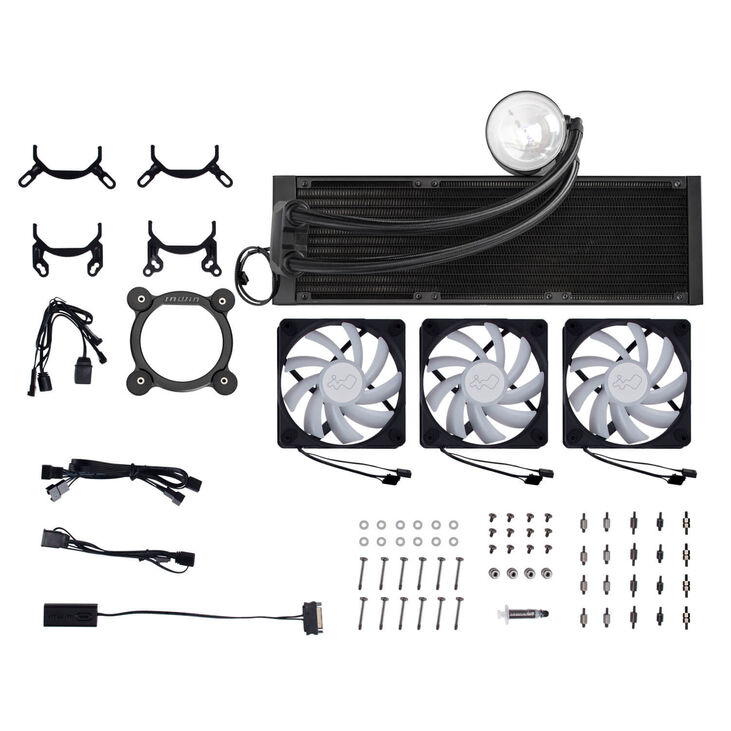 InWin NR36 ARGB AIO Cooler - 360mm, black image number 8