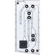 Phanteks Glacier EZ-Fit DIS-NV5 Distro Plate, integrated EZ-Fittings - black image number null