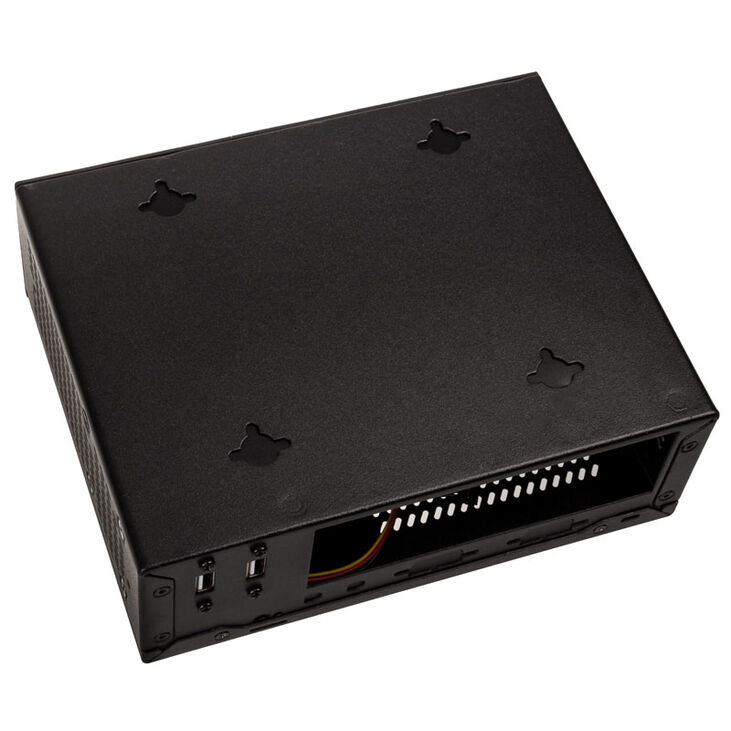 Akasa Cypher ST V2 Mini-STX Case, OEM - black image number 5