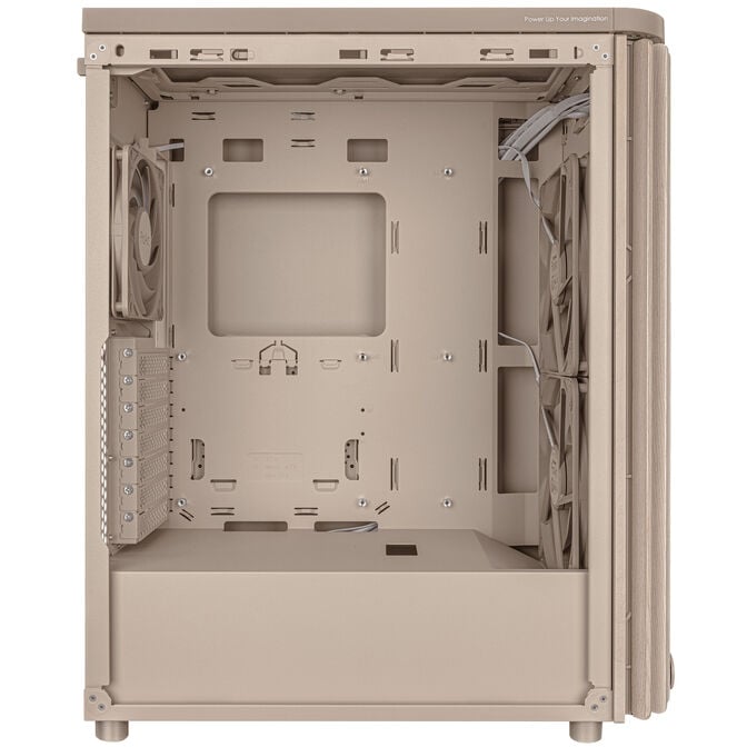 ASUS ProArt PA401 Wood Edition PC-Geh&auml;use, Midi-Tower, ATX, Mesh-Panel - beige image number 7