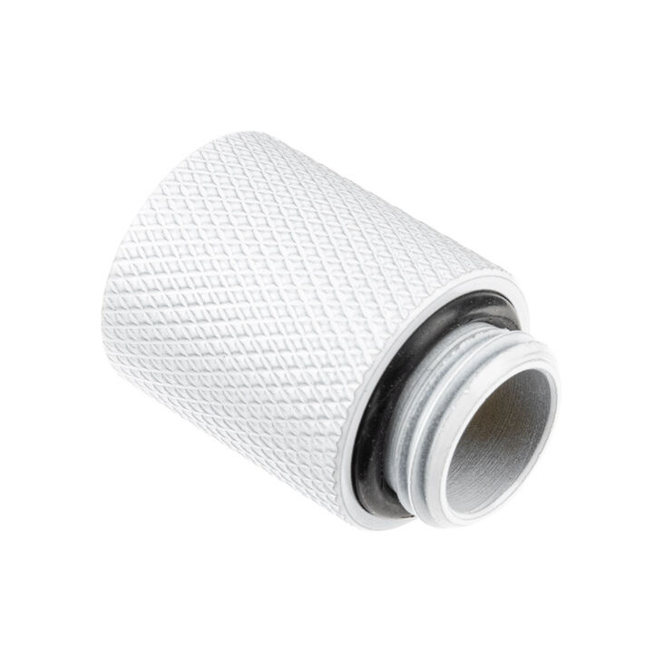 Alphacool Eiszapfen Extension 20mm G1/4 Female to G1/4 Male - white image number 1