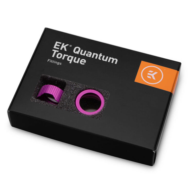 EK Water Blocks EK-Quantum Torque Compression Ring, 6-pack, HDC 16 - purple image number 3