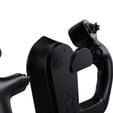 VIRPIL Controls B-JET Yoke Handle, 355mm Griffbreite, mit Notiz-Clip - silber image number null