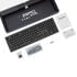 Ducky Zero 6108 Classic Black kabellose Gaming Tastatur, RGB - Cherry MX2A Speed Silver, ISO (DE) image number null