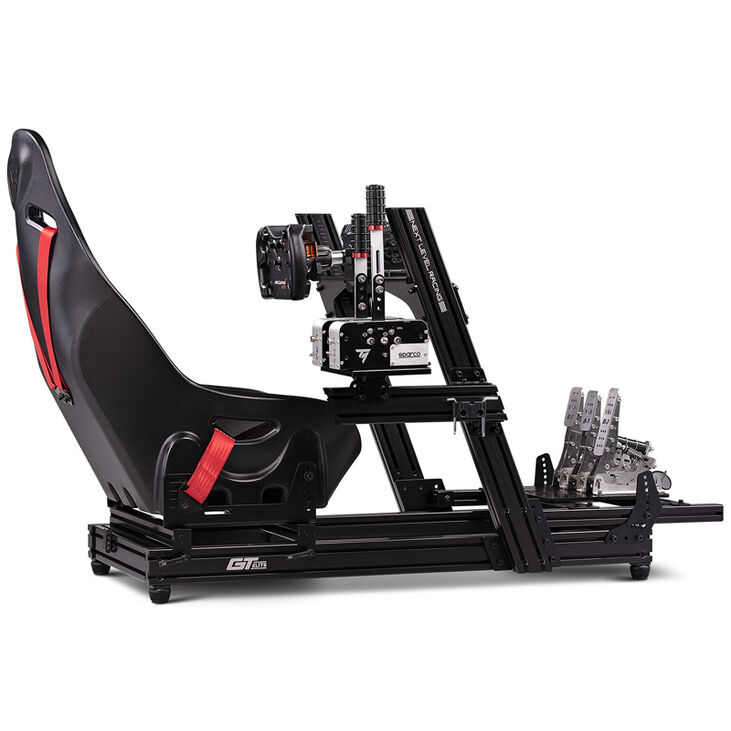Next Level Racing GTElite Aluminium Simulator Cockpit - Front and Side Mount Edition image number 5