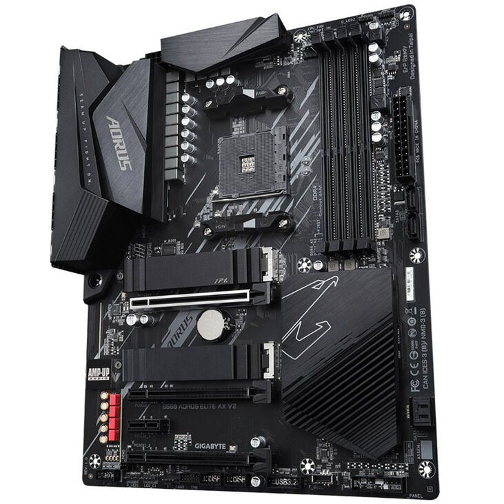 GIGABYTE B550 AORUS Elite AX V2, Sockel AM4, AMD B550, ATX - DDR4 image number 4