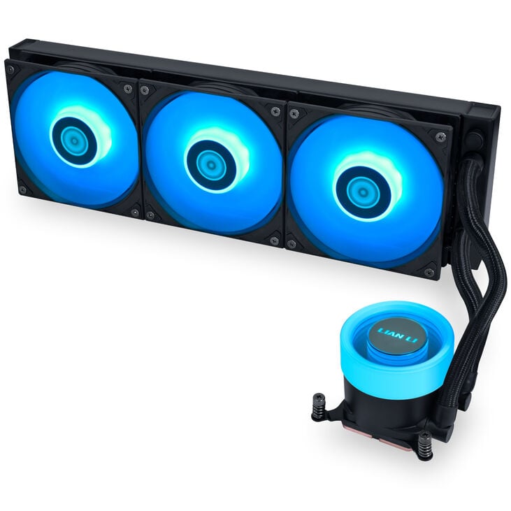 Lian Li GA II Lite RGB AiO Water Cooling - 360mm, black image number 0