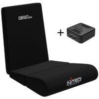 Nitro Concepts TrackSync Contact EVO, Haptik-Bundle mit Sitzkissen und Hub Lite