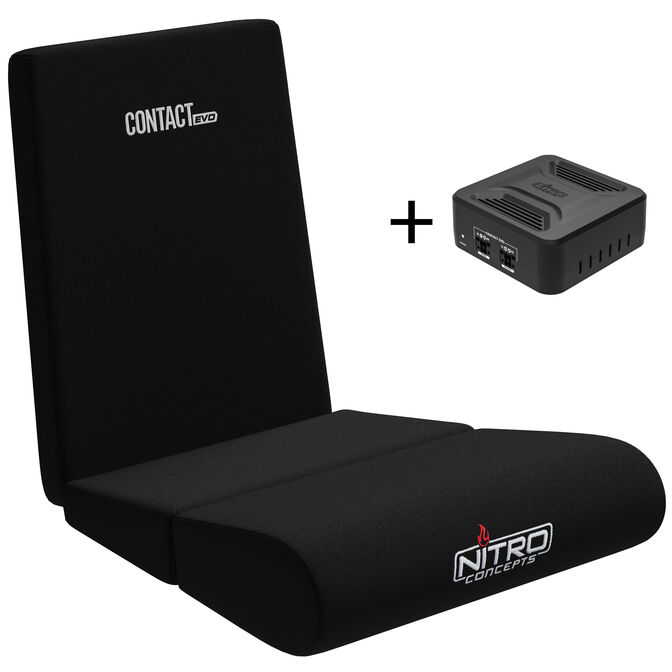 Nitro Concepts TrackSync Contact EVO, Haptik-Bundle mit Sitzkissen und Hub Lite image number 0