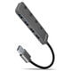 AXAGON HUE-MSA Superspeed USB-A Switch Hub, 4x USB 3.0, active - 20cm, black