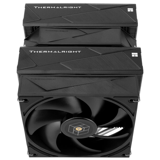 Thermalright Royal Pretor CPU Cooler, Dual Tower - 120mm and 130mm, black image number 3