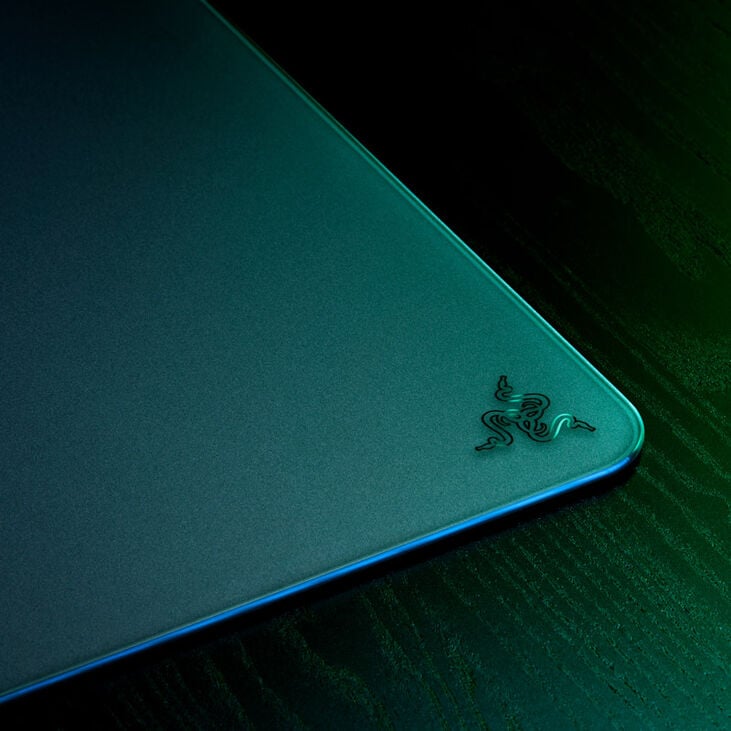 Razer Atlas Tempered Glass Gaming Mauspad - schwarz image number 4