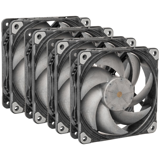 PHANTEKS T30 PWM 120mm Fan - black + 3-pack image number 0