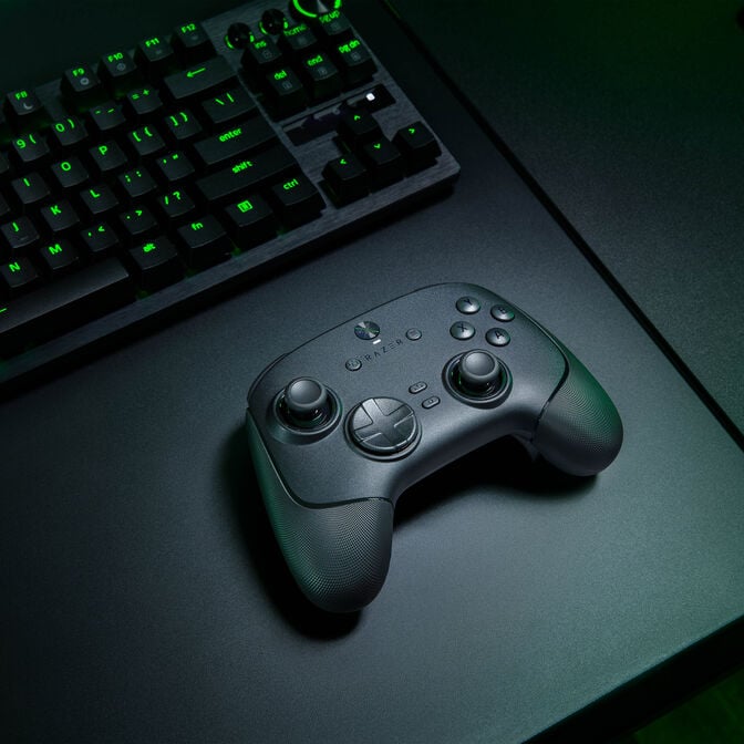 Razer Wolverine V3 Pro 8K Wireless PC Controller, 8000 Hz HyperPolling, Anti-Drift &ndash; Black image number 7