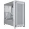 Corsair Frame 4000D RS PC-Geh&auml;use, Midi-Tower, E-ATX, Tempered Glass - wei&szlig;