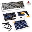 Ducky Outlaw 65 Gaming Tastatur, Barebone - silber (ANSI) image number null