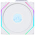 Lian Li UNI FAN TL Wireless LCD Fan, ARGB, PWM, 3-Pack with Controller - 120 mm, White image number null
