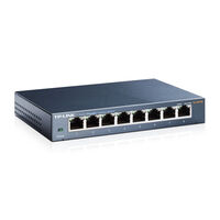 TP-Link TL-SG108 Gigabit Switch, 8-Port, unmanaged - black