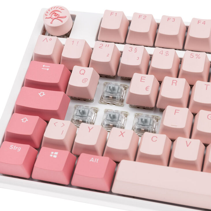 Ducky One 3 Gossamer Pink Gaming Tastatur - MX-Speed-Silver image number 4