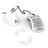 Glorious Model O (white, matte) + Bungee (white) + Model O G-Skatez