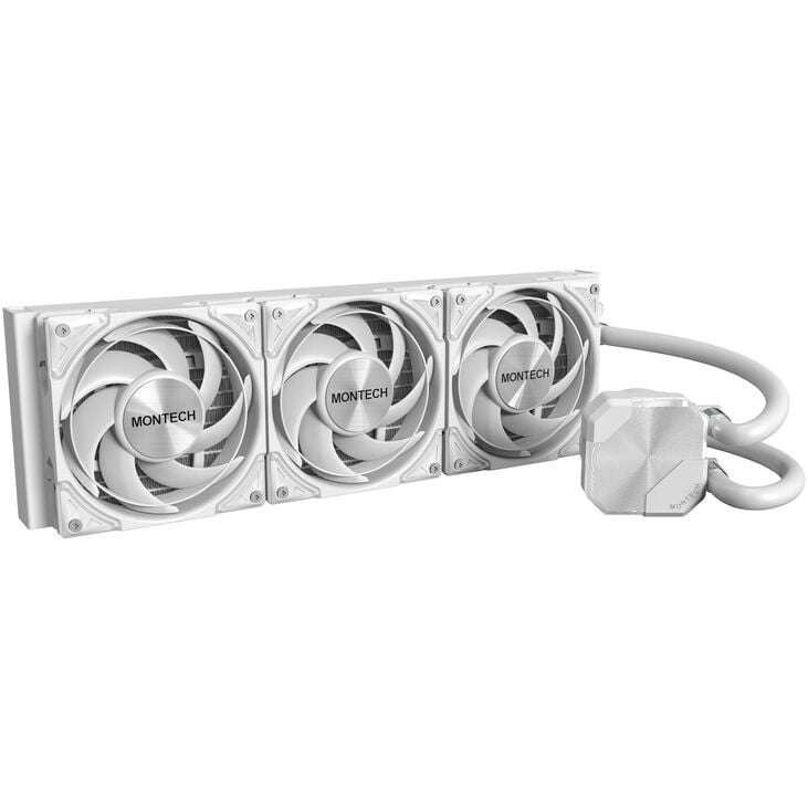 Montech HyperFlow Silent AiO Water Cooling - 360mm, white image number 0