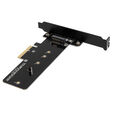 Akasa M.2 X4 PCI-E Adapter Card - black PCB image number null