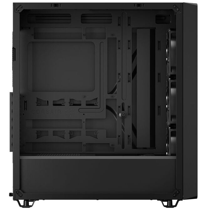 Corsair 3200D RS PC Case, Mid-Tower, ATX, Tempered Glass - Black image number 4