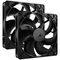 Corsair RS Series 140, PWM L&uuml;fter 2er Pack - 140mm, schwarz