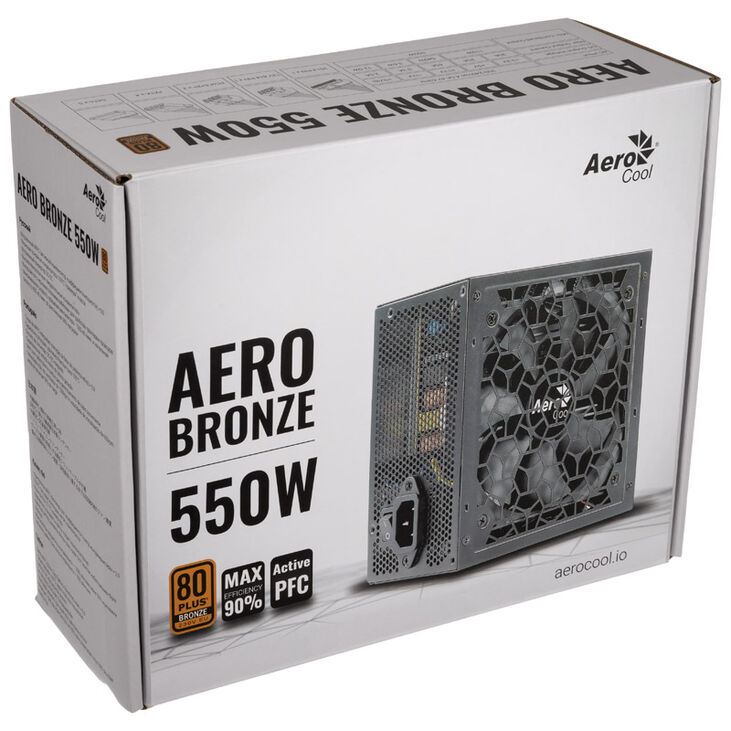 Aerocool Aero Bronze 550W 80 PLUS Bronze Netzteil - 550 Watt image number 4