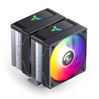Jonsbo CR-3000E CPU-K&uuml;hler, Dual-Tower, RGB, 260W TDP - schwarz, 120mm