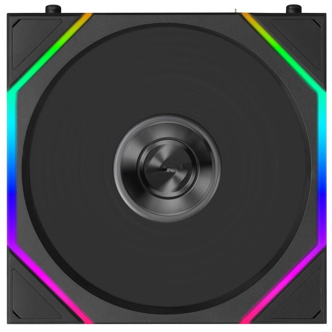 Lian Li UNI FAN TL FLEX Wireless Fan, ARGB - 120mm, black, 3-pack with controller image number 4