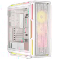 Corsair iCUE LINK 5000T LX PC case, Midi Tower, E-ATX, RGB, Tempered Glass - white