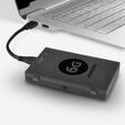 AXAGON ADSA-1S6 SLIMPort6 Adapter, USB 3.0, 2.5" SSD/HDD, SATA 6G - with Case image number null