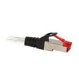 InLine Patchkabel Cat.6, S/FTP (PiMf), 250MHz, transparent - 1m image number null