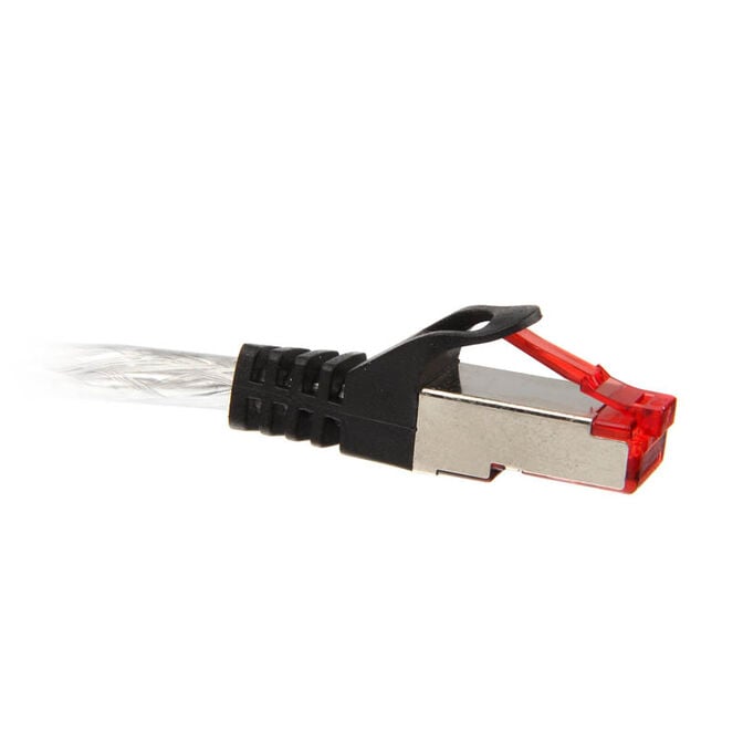 InLine Patchkabel Cat.6, S/FTP (PiMf), 250MHz, transparent - 1m image number 2