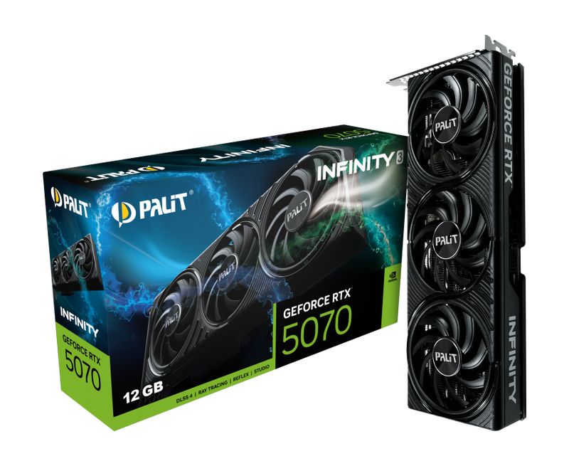 Palit RTX 5070 Infinity-3 12GB GDDR7 Black
