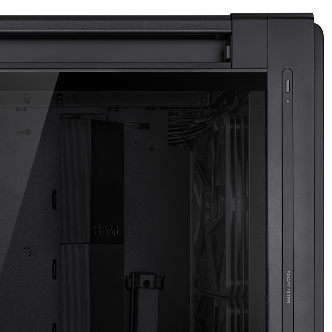 ASUS ProArt PA602 Big-Tower, Tempered Glass - schwarz image number 11
