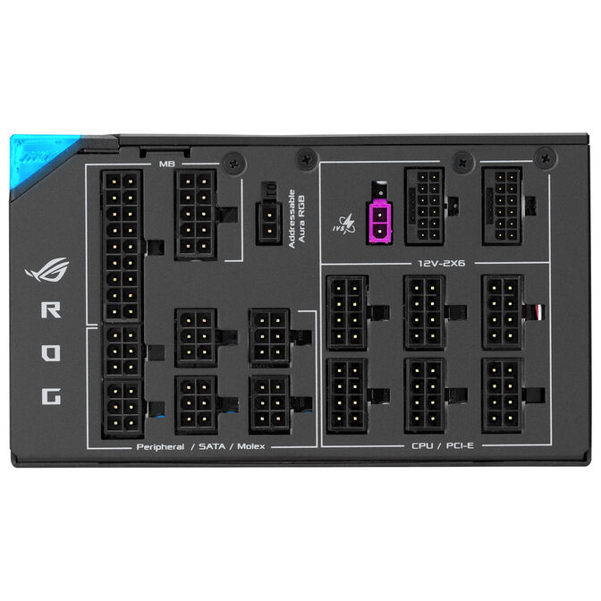 ASUS ROG Thor Titanium III, 80 PLUS Titanium Power Supply, Modular PCIe 5.1 - 1600 Watt image number 7