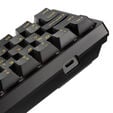 AKKO 3068B Plus Black&Gold Wireless Gaming Tastatur, mechanisch, RGB - V3 Cream Yellow, ISO (DE), schwarz image number null