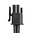 CableMod Basics Universelles 12V-2x6-Kabel, 90&deg; Anschluss, 16-Pin zu 16-Pin - schwarz, 60 cm, var. A image number null