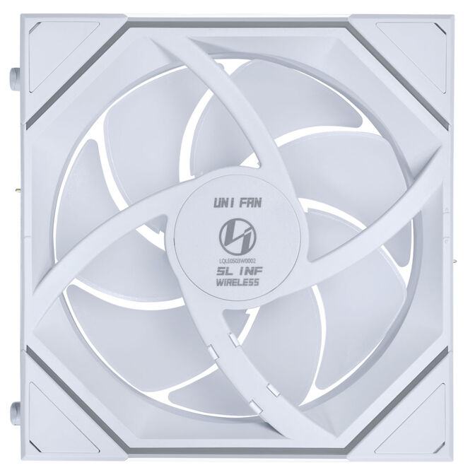 Lian Li UNI FAN SL-INF Wireless Fan, ARGB, PWM - 3-Pack, with Controller, 120mm, white image number 9