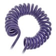 Ducky Premicord Horizon coiled cable, USB Type C to Type A - 1.8m image number null