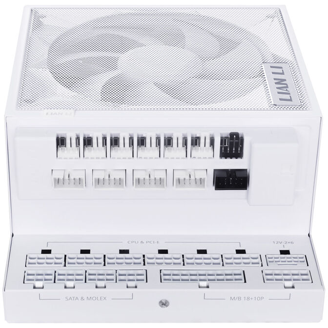 Lian Li EDGE GOLD 1000 80 PLUS Gold Netzteil, PCIe 5.1, ATX 3.1 - 1000 Watt, wei&szlig;, inkl. USB-Hub image number 5