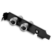 EK Water Blocks EK-Loop PCI Bracket Pass-Through, G1/4 inch