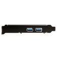 SilverStone SST-EC04-E PCIe-Karte f&uuml;r 2 int./ext. USB-3.0-Ports image number null