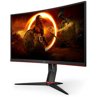 AOC Gaming CQ27G2S/BK, 27 inch Gaming Monitor, 165 Hz, VA, Adaptive Sync