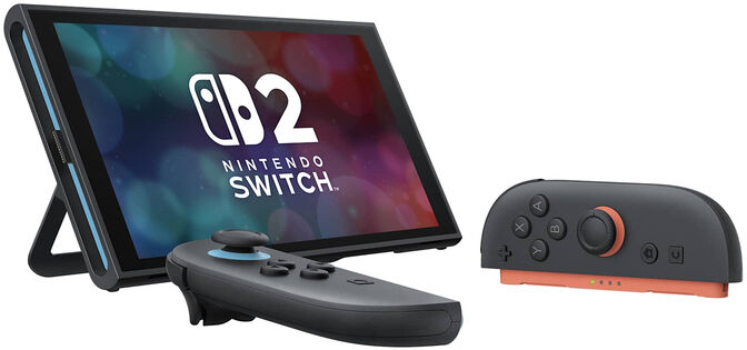Nintendo Switch 2 Handheld-Konsole, 7,9 Zoll, 120Hz, 256 GB, Joy-Con 2 - schwarz image number 4