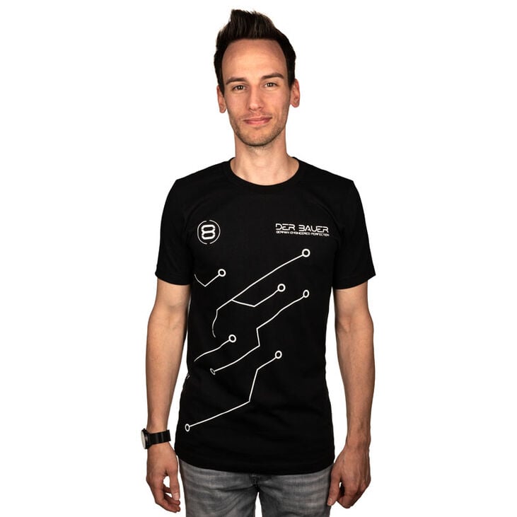 der8auer T-Shirt PCB-Design (M) image number 2